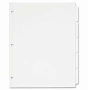 Plain Tab Dividers